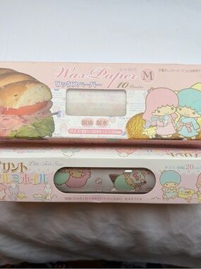 Sanrio Little Twin Stars Wax Paper & Foil Set